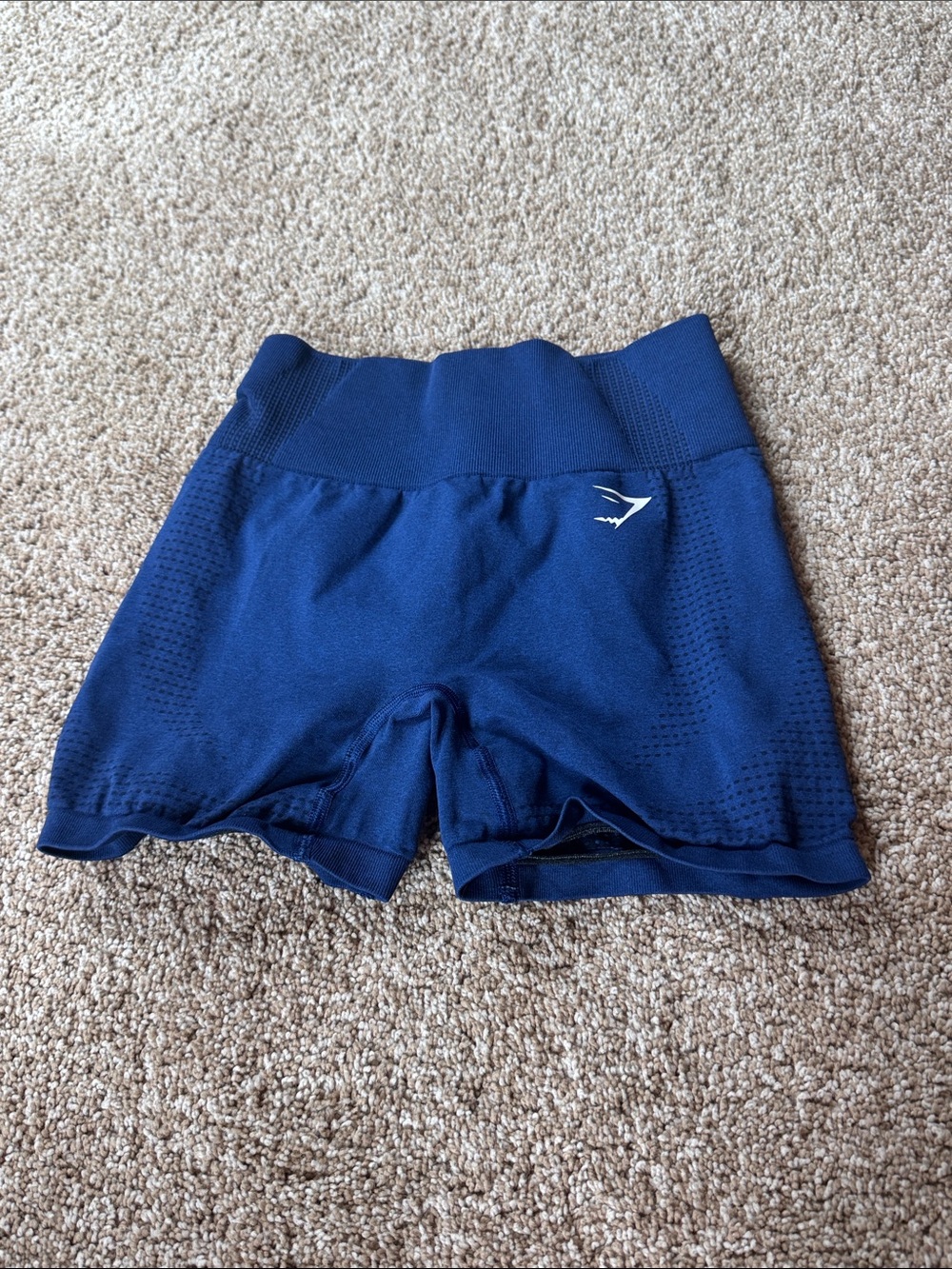 Gymshark Women’s Deep Blue Seamless Training Shorts